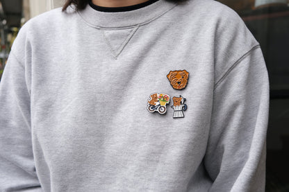 Enamel Pins (Mocha)