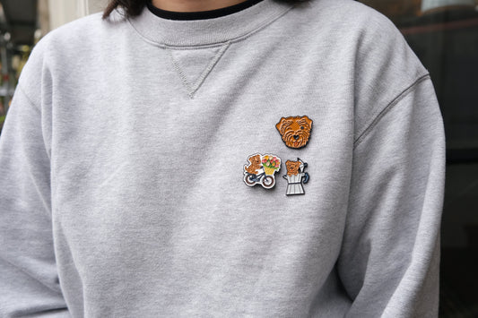 Enamel Pins (Mocha)